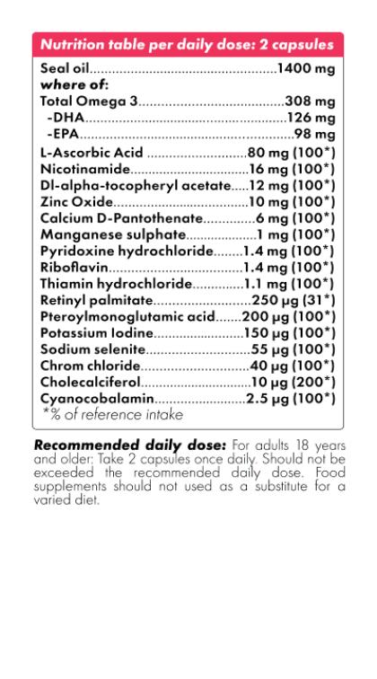 Nordic Seal Omega 3 Multi