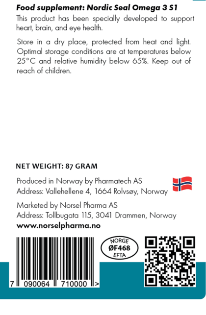 Nordic Seal Omega 3 S1