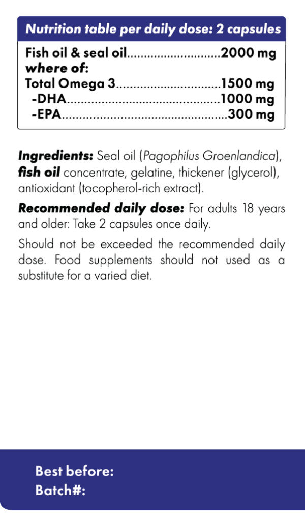 Nordic Seal Omega 3 S2