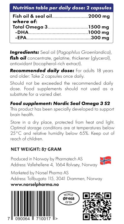 Nordic Seal Omega 3 S2