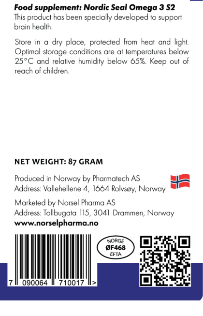 Nordic Seal Omega 3 S2