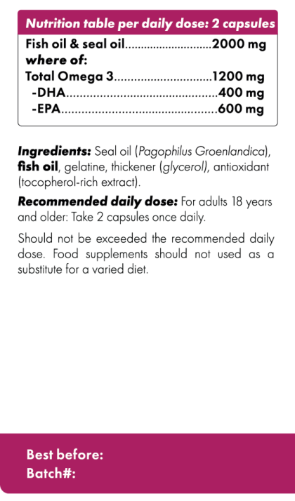 Nordic Seal Omega 3 S3