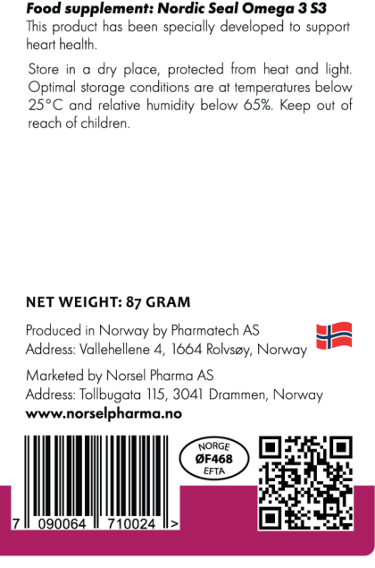 Nordic Seal Omega 3 S3