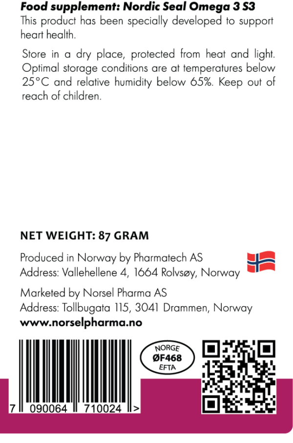 Nordic Seal Omega 3 S3