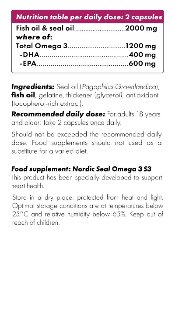 Nordic Seal Omega 3 S3