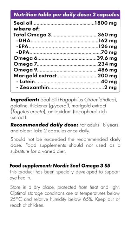 Nordic Seal Omega 3 S5