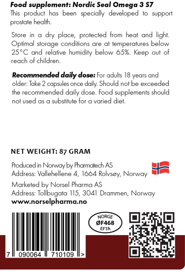 Nordic Seal Omega 3 S7
