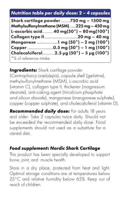 Nordic Shark Cartilage
