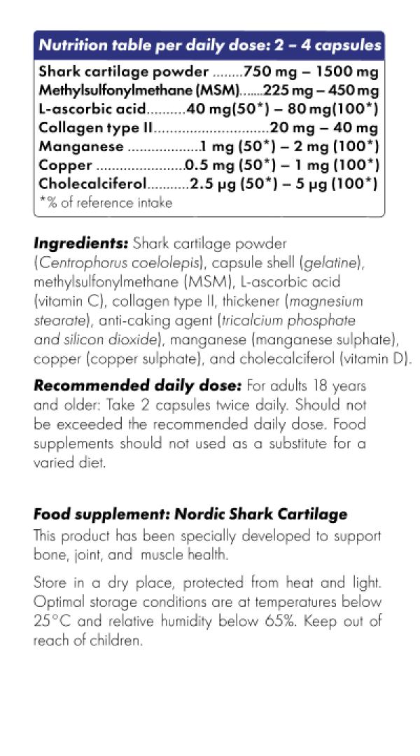 Nordic Shark Cartilage