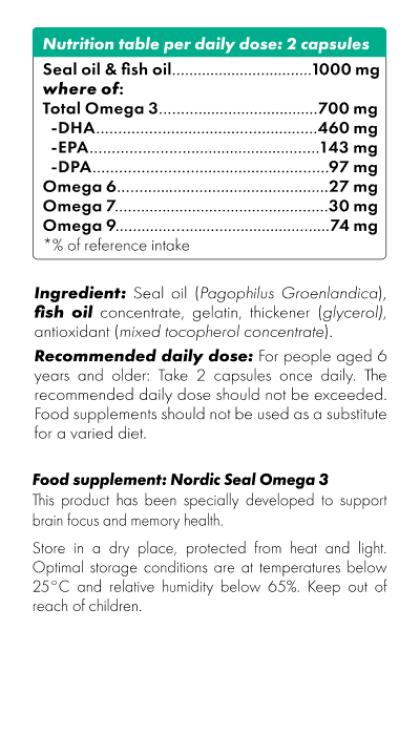 Nordic Seal Omega 3 S3