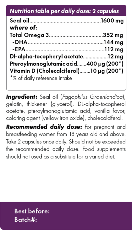 Nordic Seal Omega 3 Women