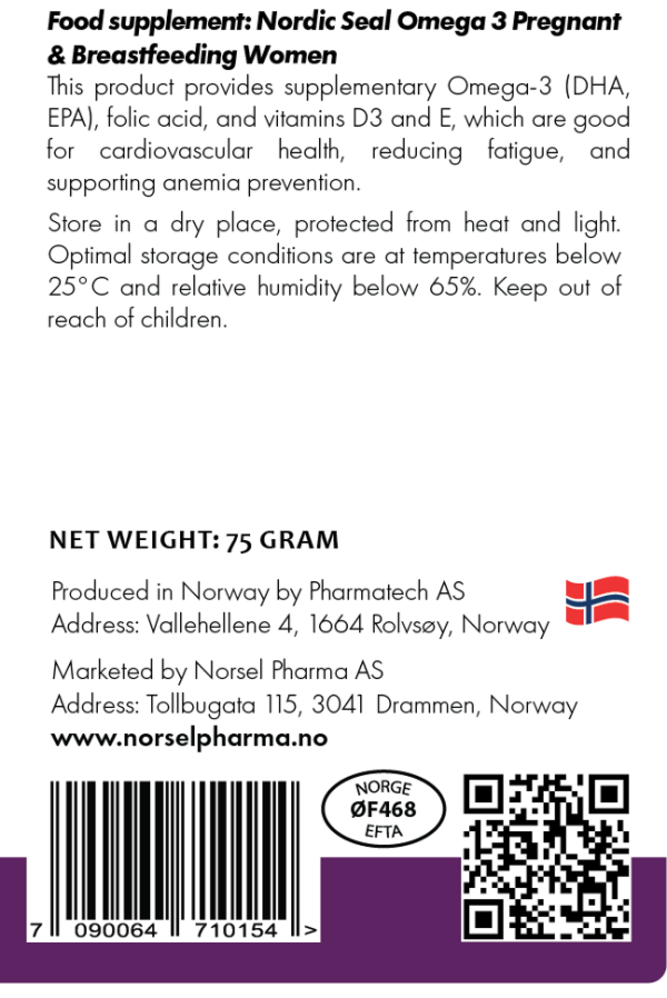 Nordic Seal Omega 3 Women